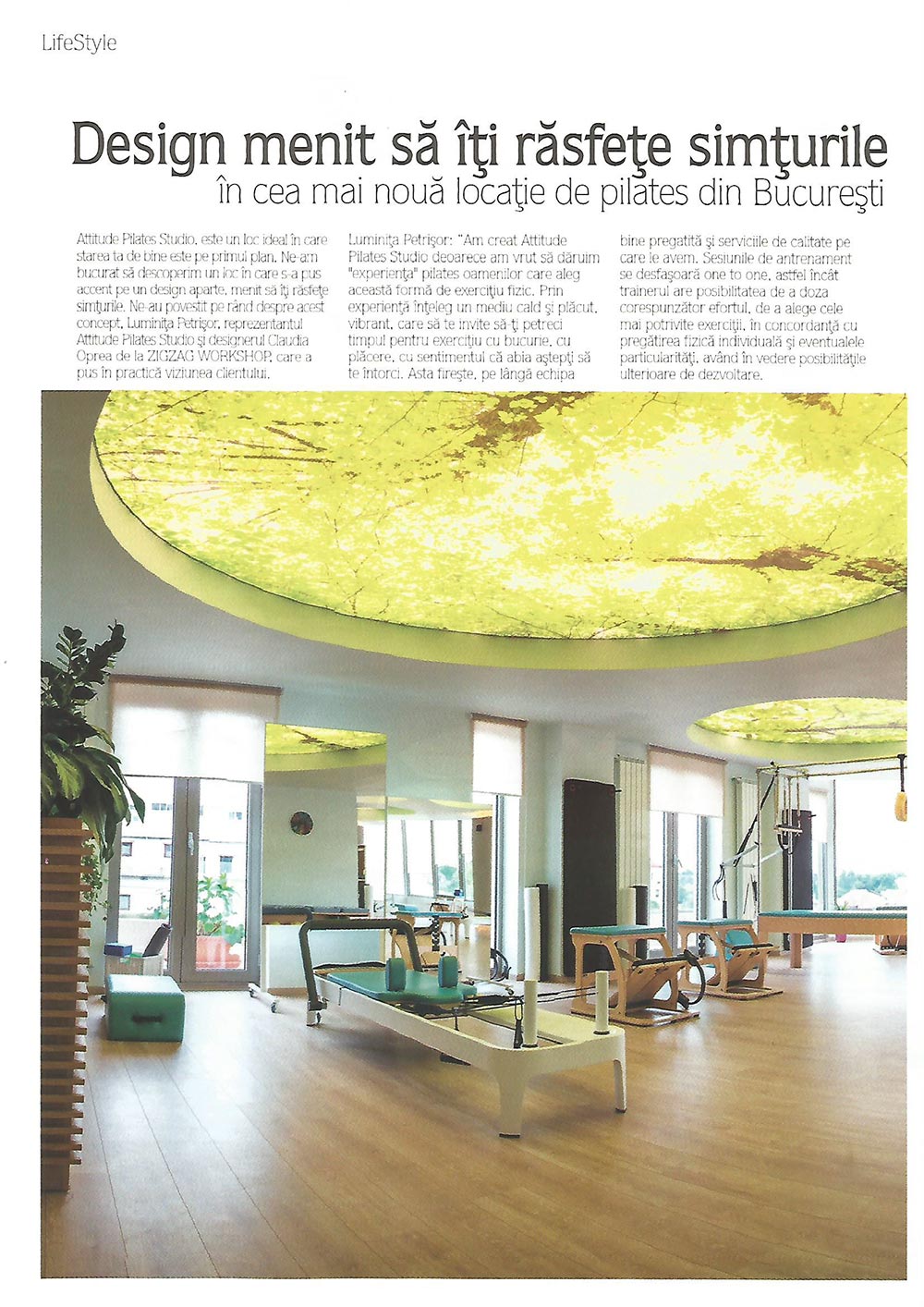 Attitude Pilates Studio Bucuresti