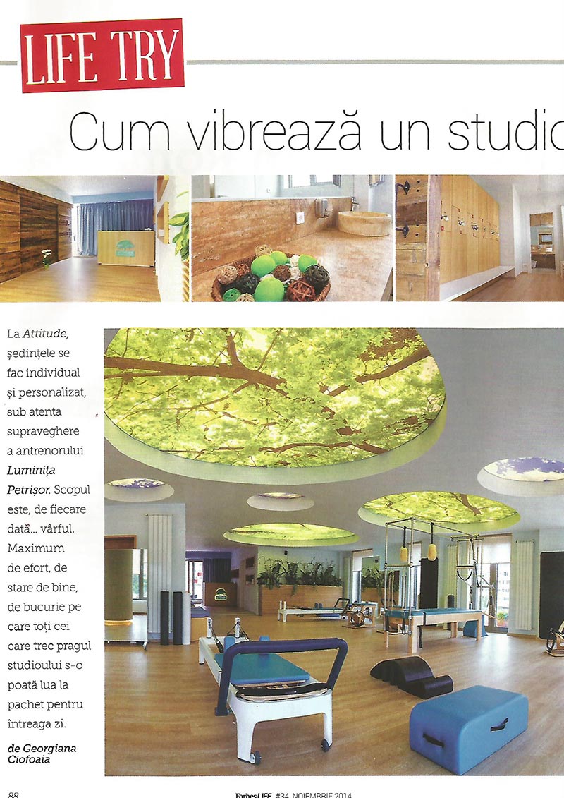 Attitude Pilates Studio Bucuresti